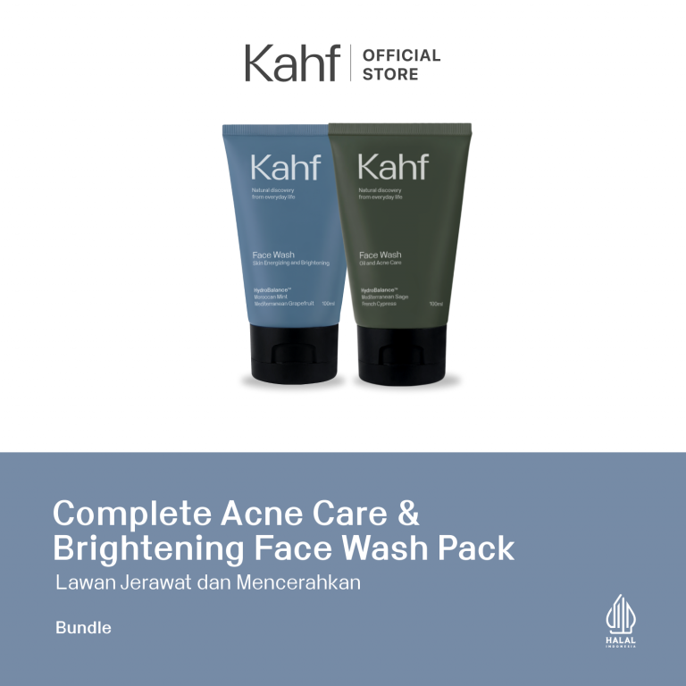 Complete Pack Kahf Face Wash - Kahf - Perawatan Diri Halal & Natural ...