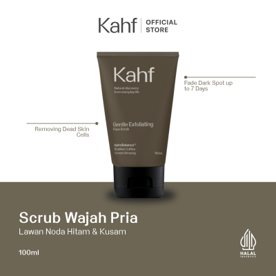 Kahf Gentle Exfoliating Face Scrub 100 ml - Kahf - Perawatan Diri Halal ...